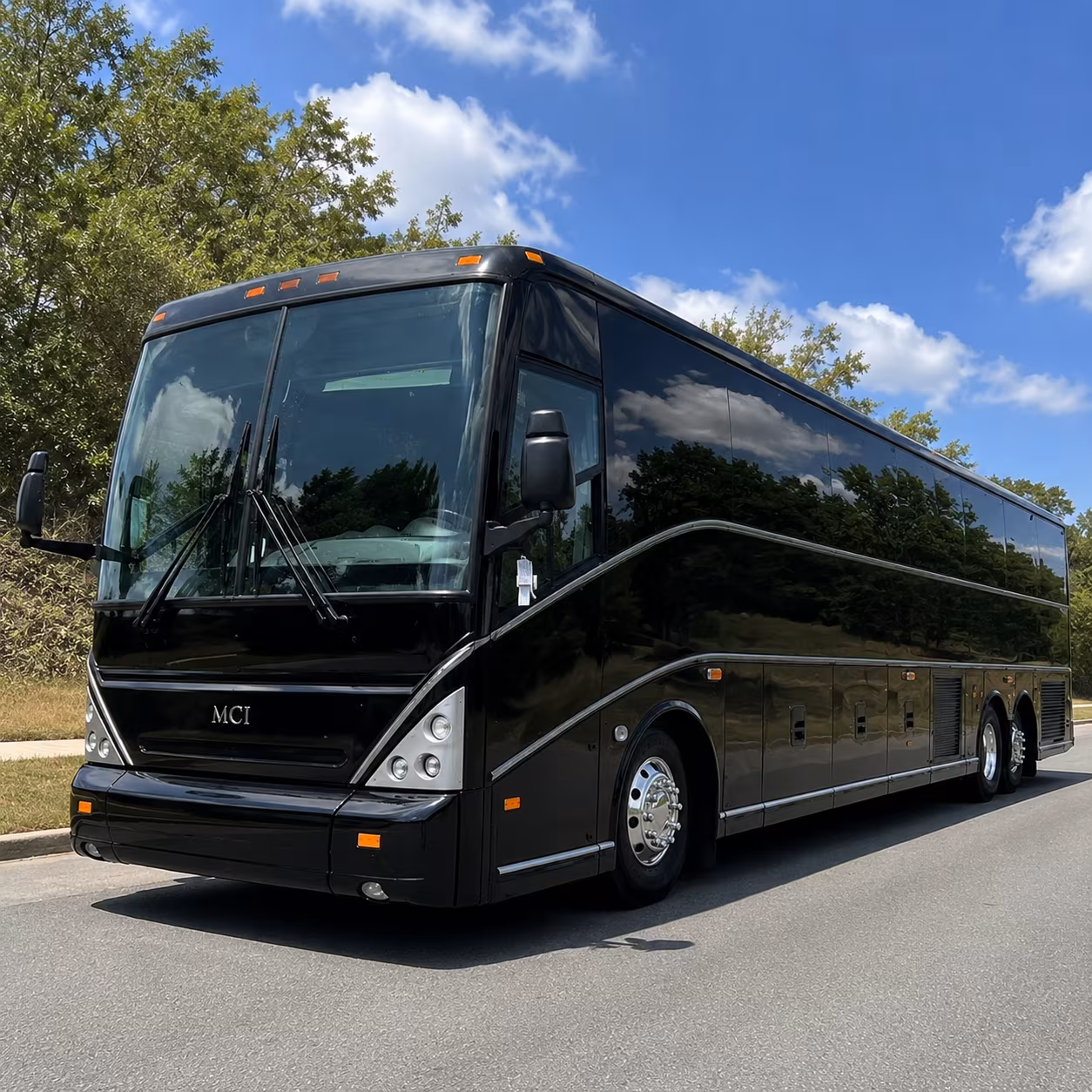 bus rentals for delta center concerts and touring headliners