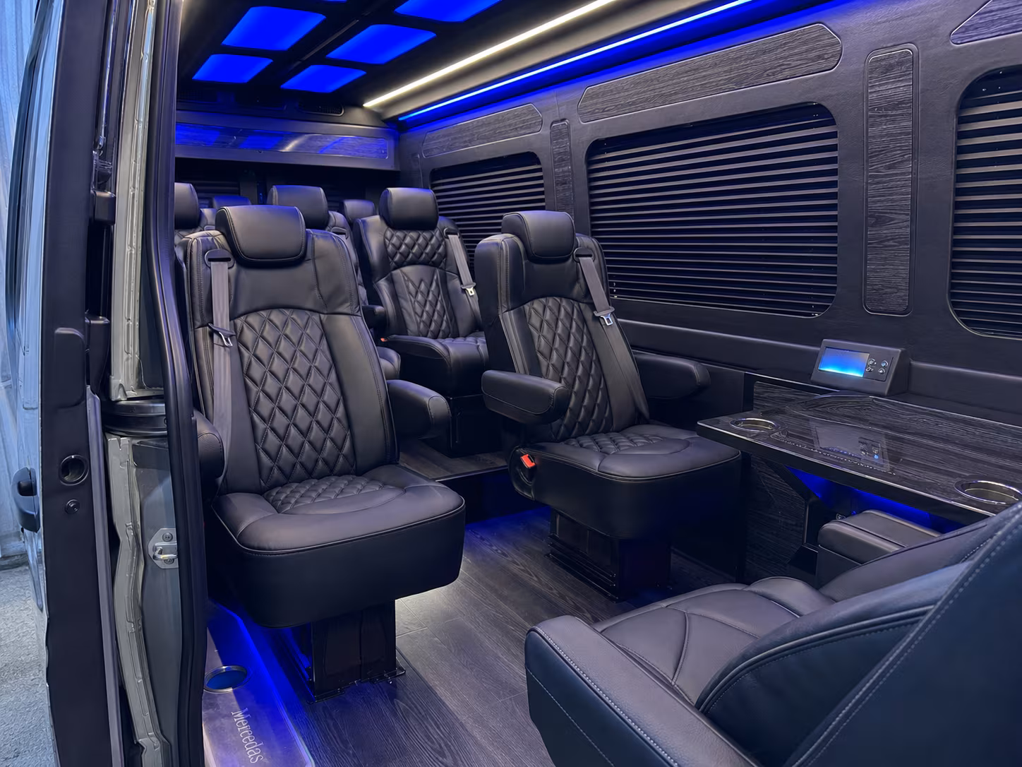 sprinter van transportation for groups and events across west jordan