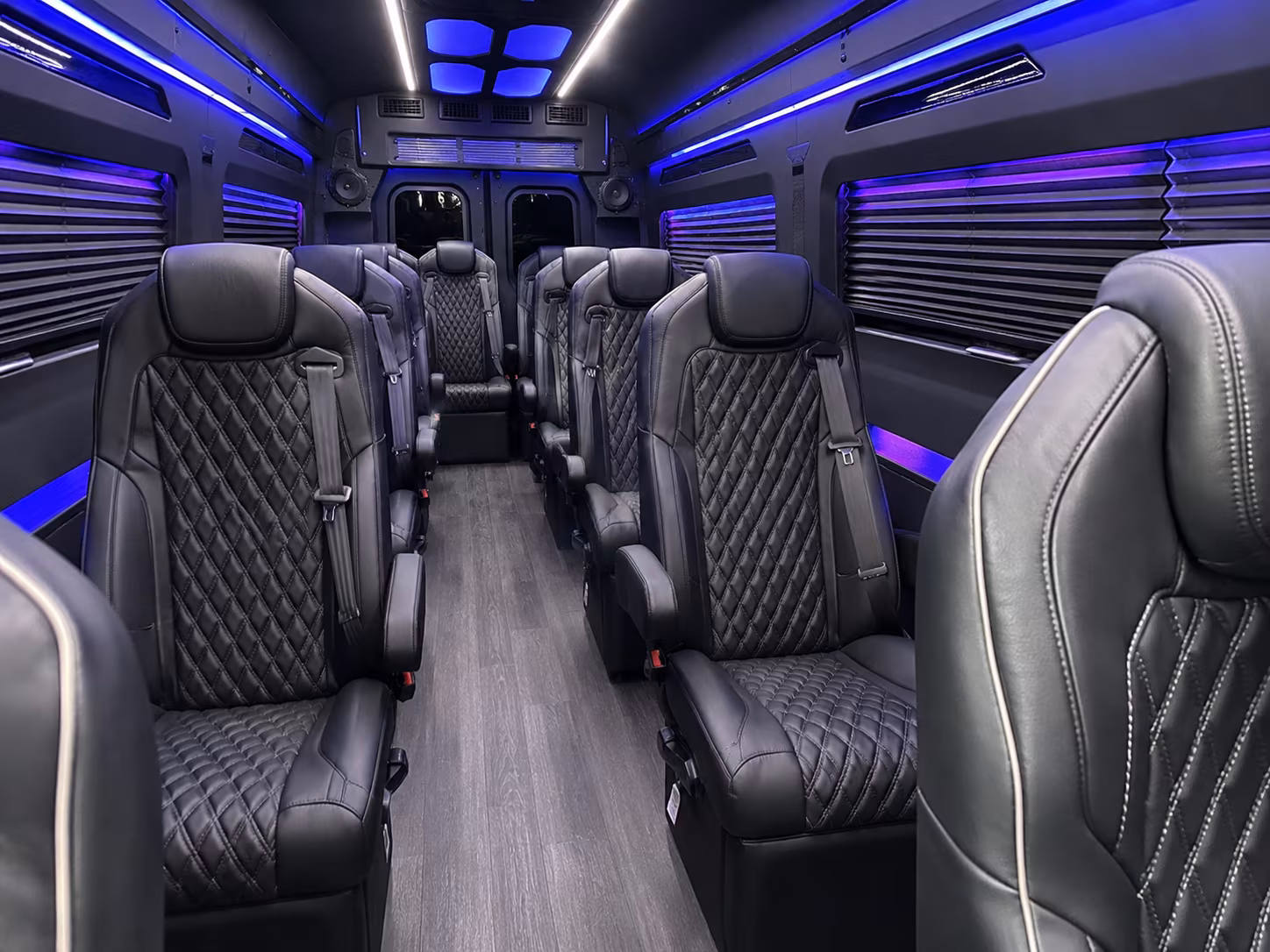 sprinter van with driver interior